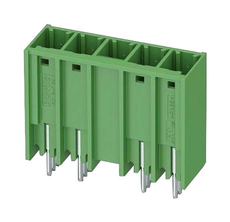 PCV 6/ 5-GL3-7,62 TERMINAL BLOCK, HEADER, 5POS, 41A PHOENIX CONTACT