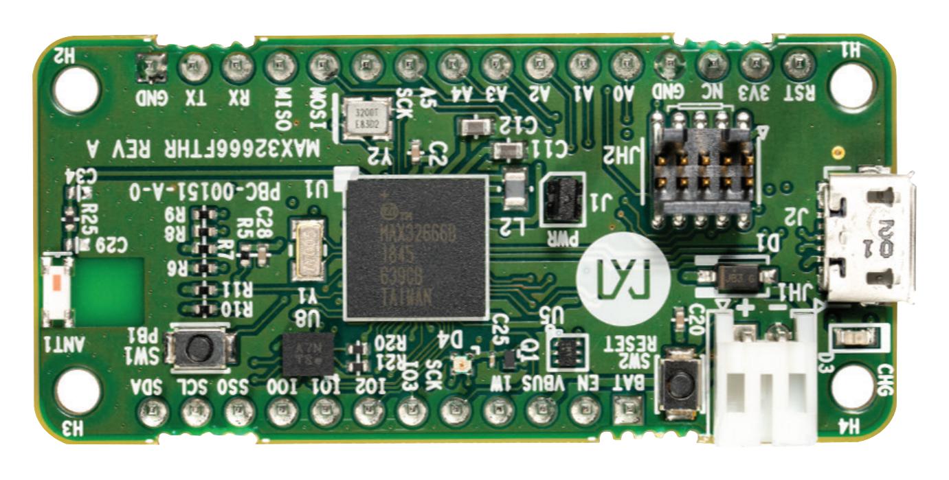 MAX32666FTHR# EVAL BOARD, RAPID DEVELOPMENT PLATFORM MAXIM INTEGRATED / ANALOG DEVICES