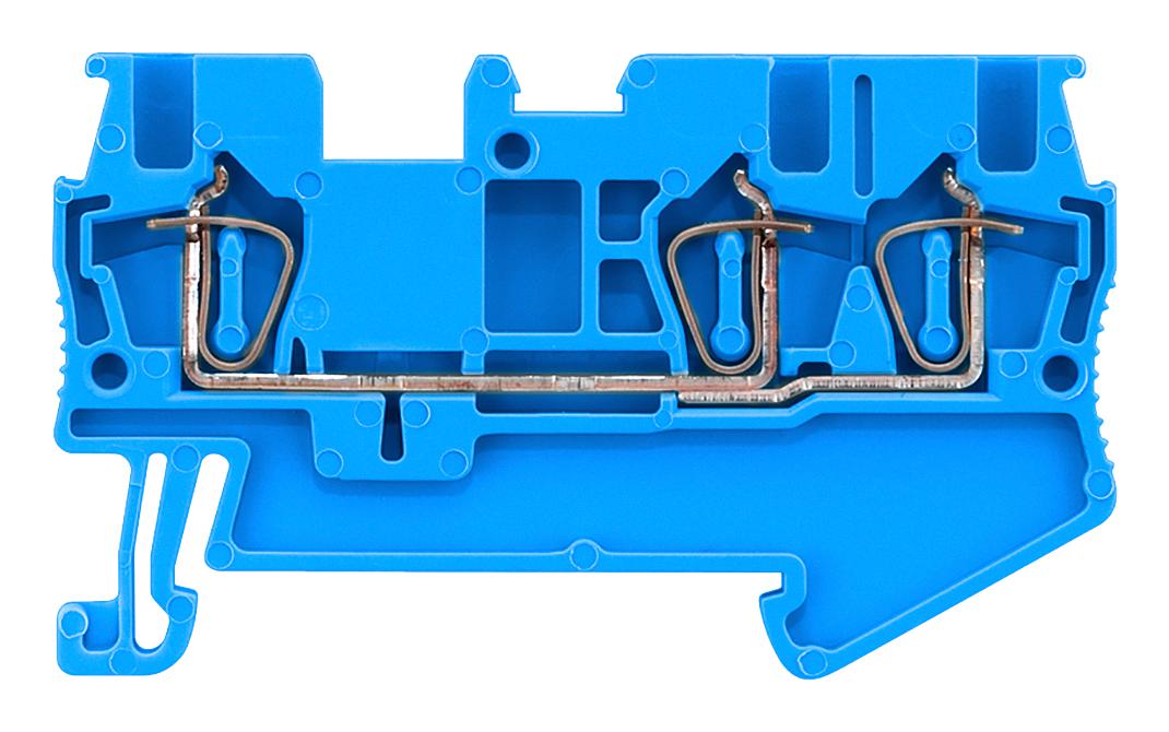 8WH2003-0AE01 DINRAIL TERMINAL BLOCK, 3WAY, 16AWG, BLU SIEMENS