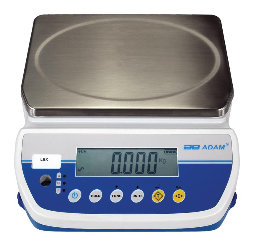 LBX 12 WEIGHING SCALE, BENCH, 12KG ADAM EQUIPMENT