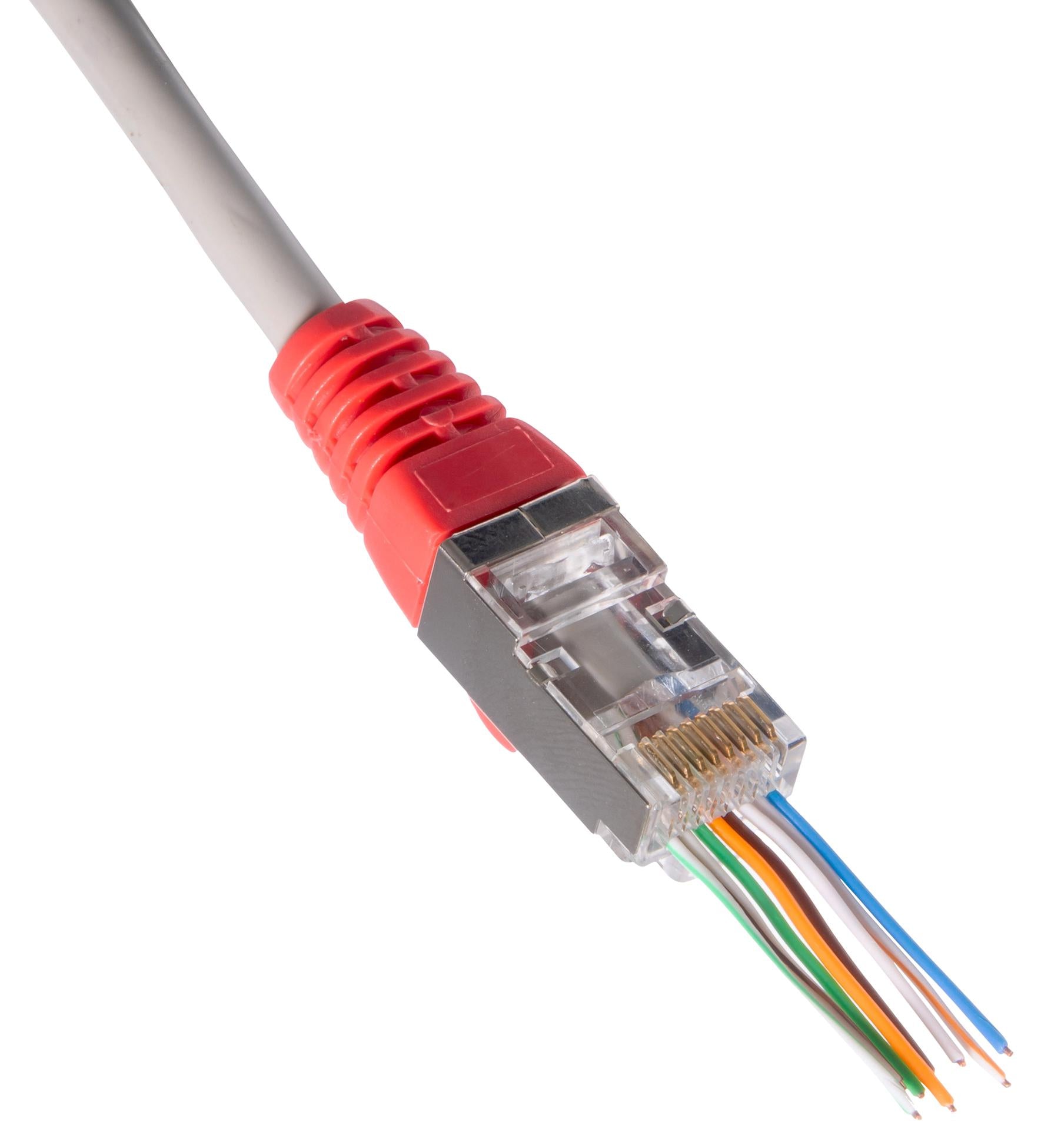 PXSPDY5S#100 RJ45 CONNECTOR, PLUG, 8P8C, 1PORT, CAT5E TUK