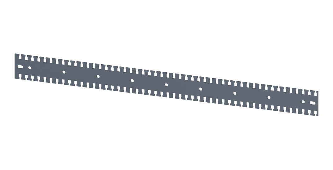 8MF1090-2HC13-0 MOUNT RAIL, SERRATED, 900MM, ZINC-PLATED SIEMENS