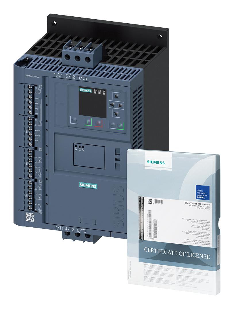 3RW5951-1ES04 STARTER KIT, MOTOR STARTER, 3RW55, IP20 SIEMENS