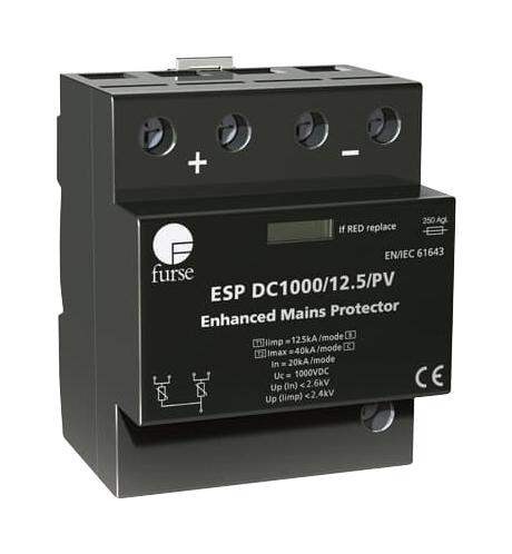 7TCA085460R0146 ESPDC1000125PV-TYPE 1 12.5KA 10/350 ABB