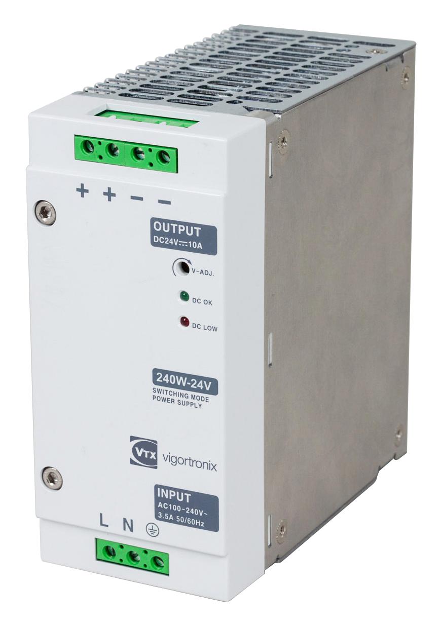 VTX-211-240-148 POWER SUPPLY, AC-DC, 48V, 5A VIGORTRONIX