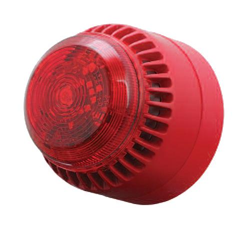 8210113FULL-0016X BEACON, RED, 102DBA, 93MM, FLASHING FULLEON