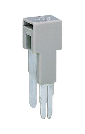 283-414 STEP DOWN JUMPER, INSULATED, GRY, 13X8MM WAGO