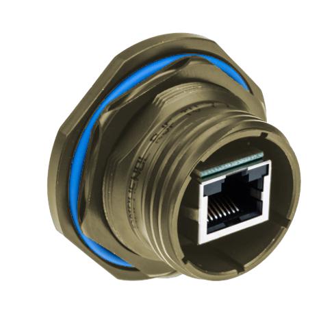 RJFTV7PEM1N ADAPTOR, RJ45 8P JACK- RJ45 8P JACK AMPHENOL SOCAPEX