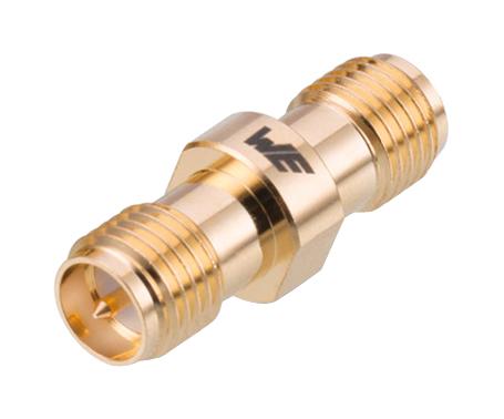 64430103111000 RF ADAPTER, SMA RP JACK-SMA JACK, 50 OHM WURTH ELEKTRONIK