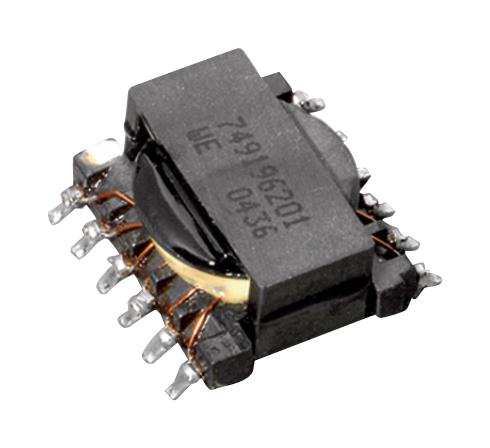 749196211 PULSE TRANSFORMER, 21.6UH, 1:1:1:1:1:1 WURTH ELEKTRONIK