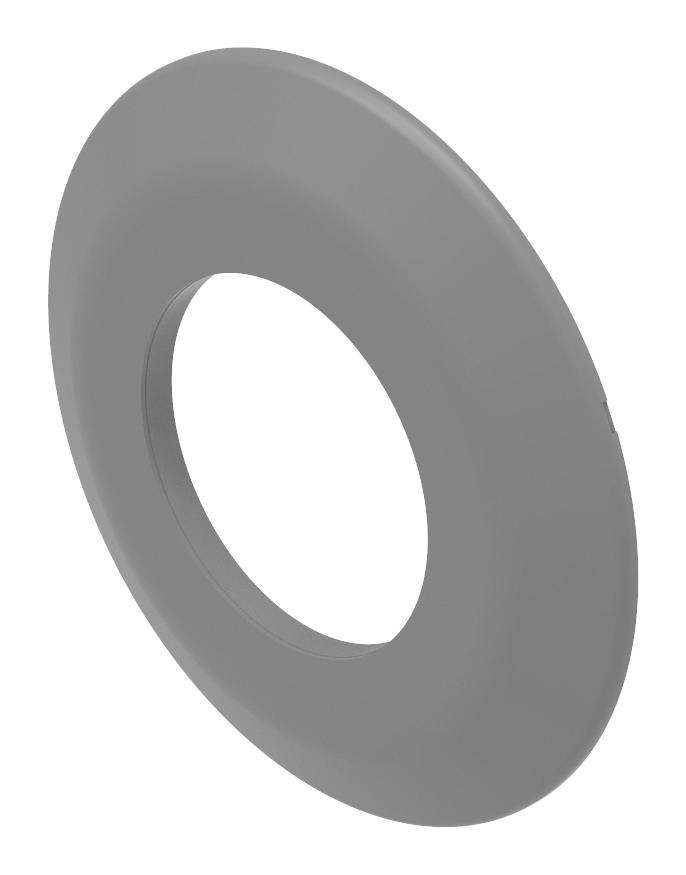 56-1800 FRONT BEZEL, 87MM, PLASTIC, GREY EAO