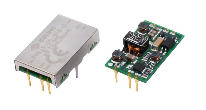 PYBJ3-D24-S5-D DC-DC CONVERTER, 5V, 0.6A CUI