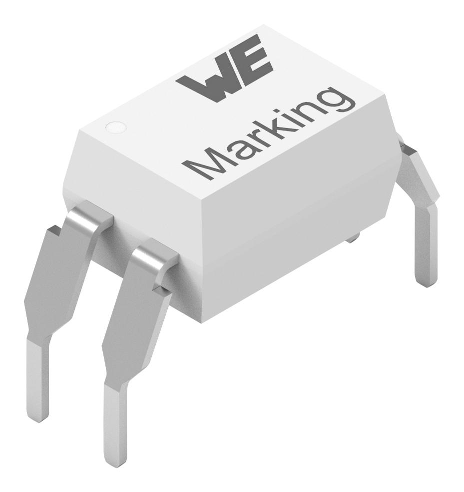 140817141310 OPTOCOUPLER, TRANSISTOR, 35V, DIP-4 WURTH ELEKTRONIK