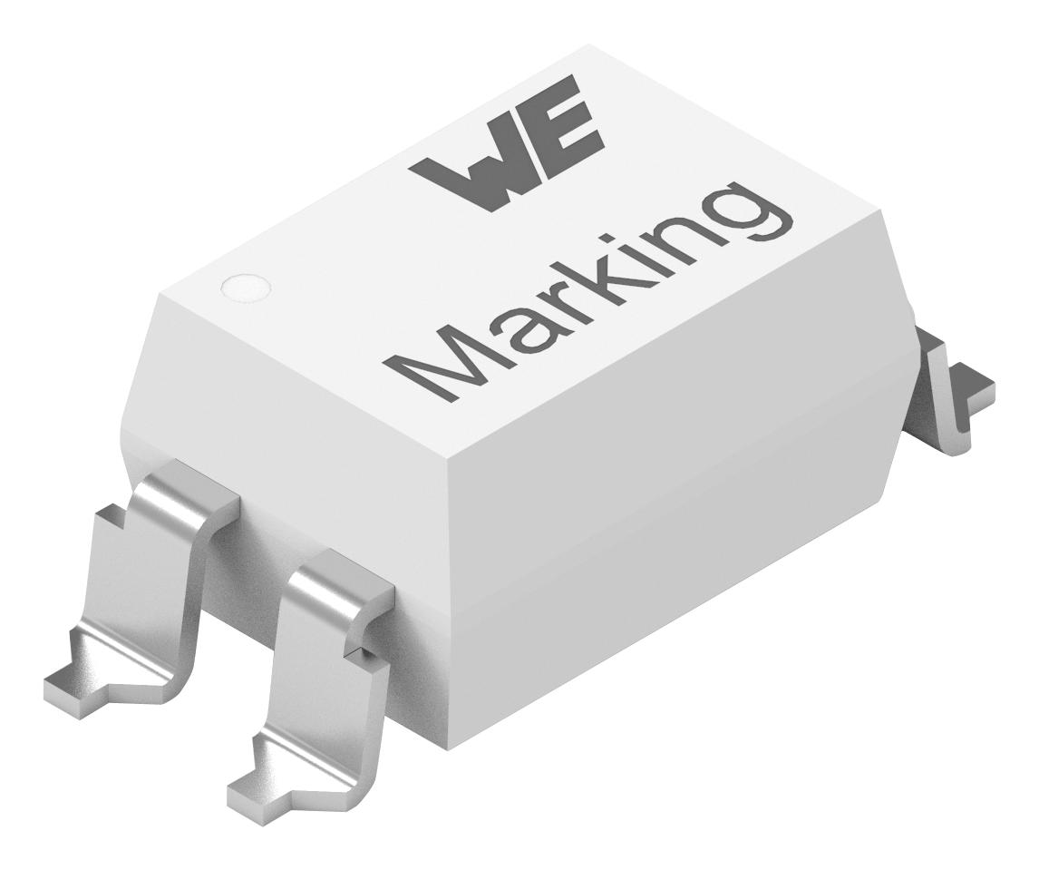 140814243100 OPTOCOUPLER, TRANSISTOR, 80V, SMDIP-4 WURTH ELEKTRONIK