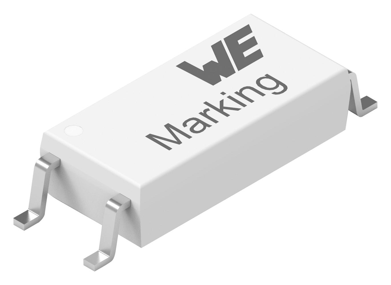 140106146000 OPTOCOUPLER, TRANSISTOR, 80V, LSOP-4 WURTH ELEKTRONIK