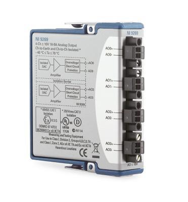 781098-01 VOLTAGE OUTPUT MODULE, 16BIT, 100KSPS NI