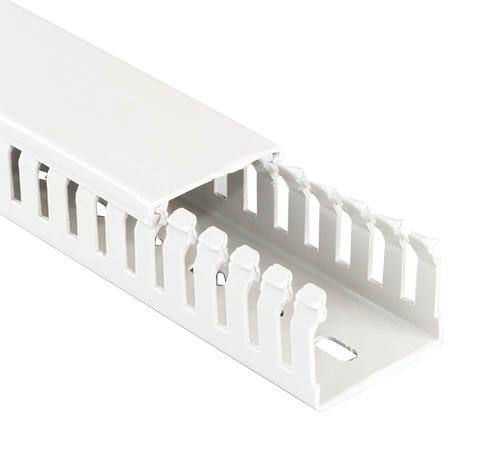 23631600Y NARROW SLOT DUCT, PVC, WHT, 75X50MM BETADUCT
