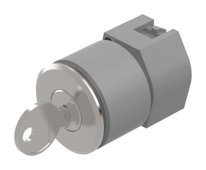 704.115.018 KEYLOCK SWITCH, 3POS, MOMENTARY, 42DEG EAO