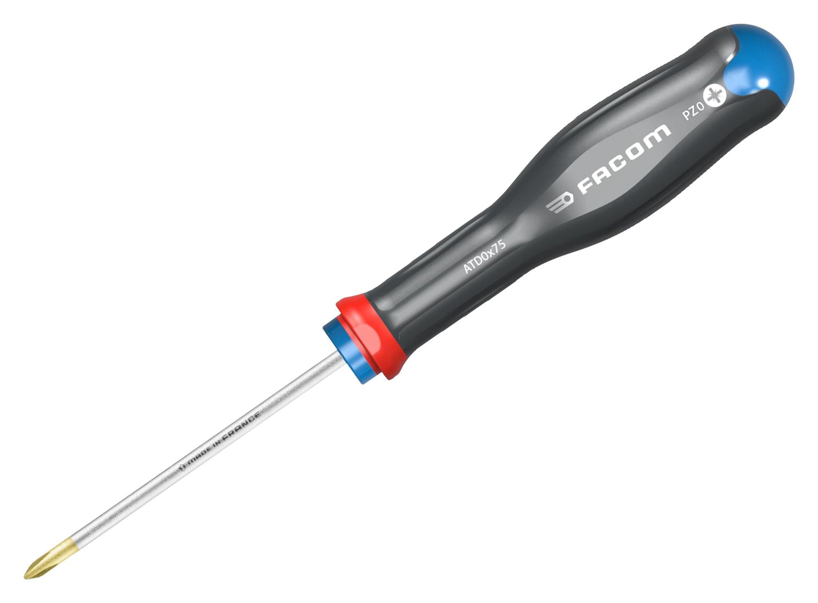 ATD0X75 SCREWDRIVER, PZ0, 75MM, 178MM FACOM