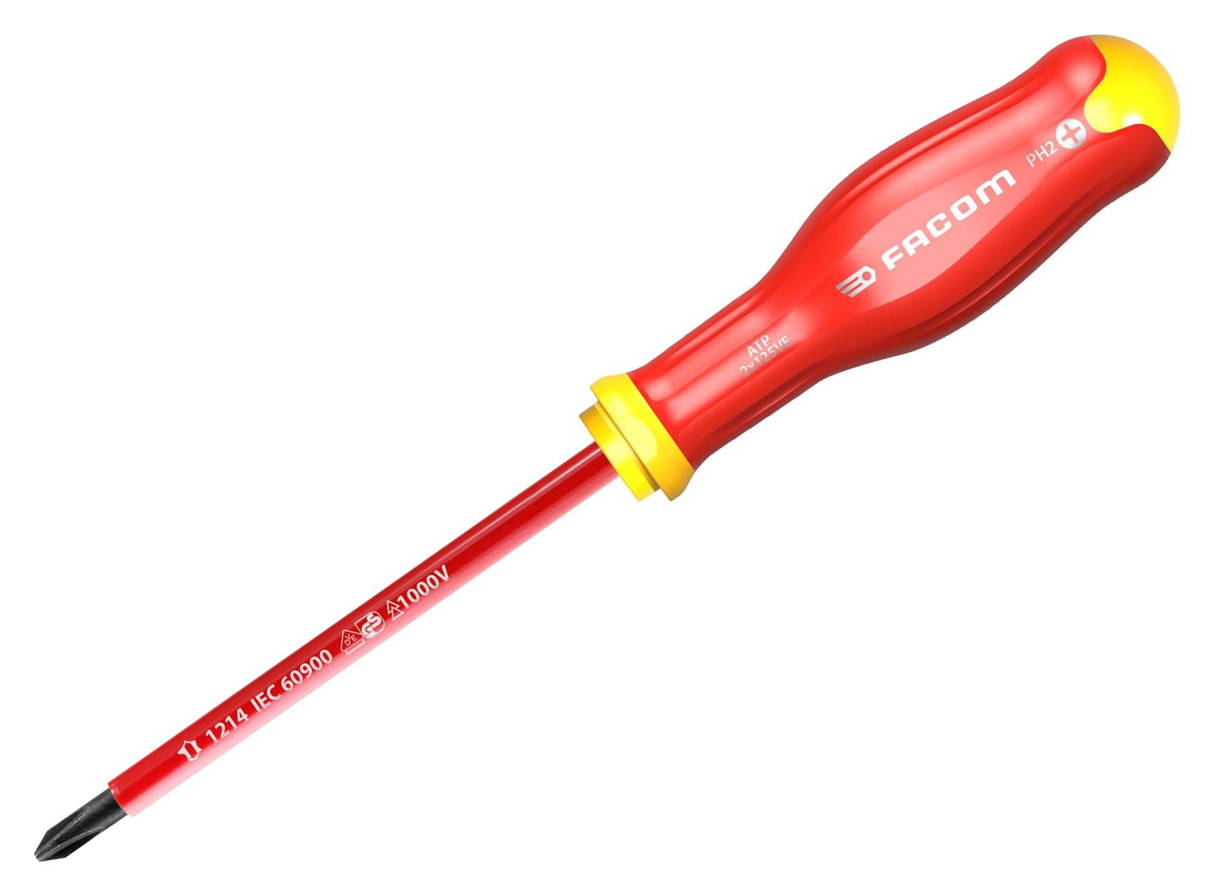 ATP2X125VE SCREWDRIVER, PH2, 125MM, 215MM FACOM
