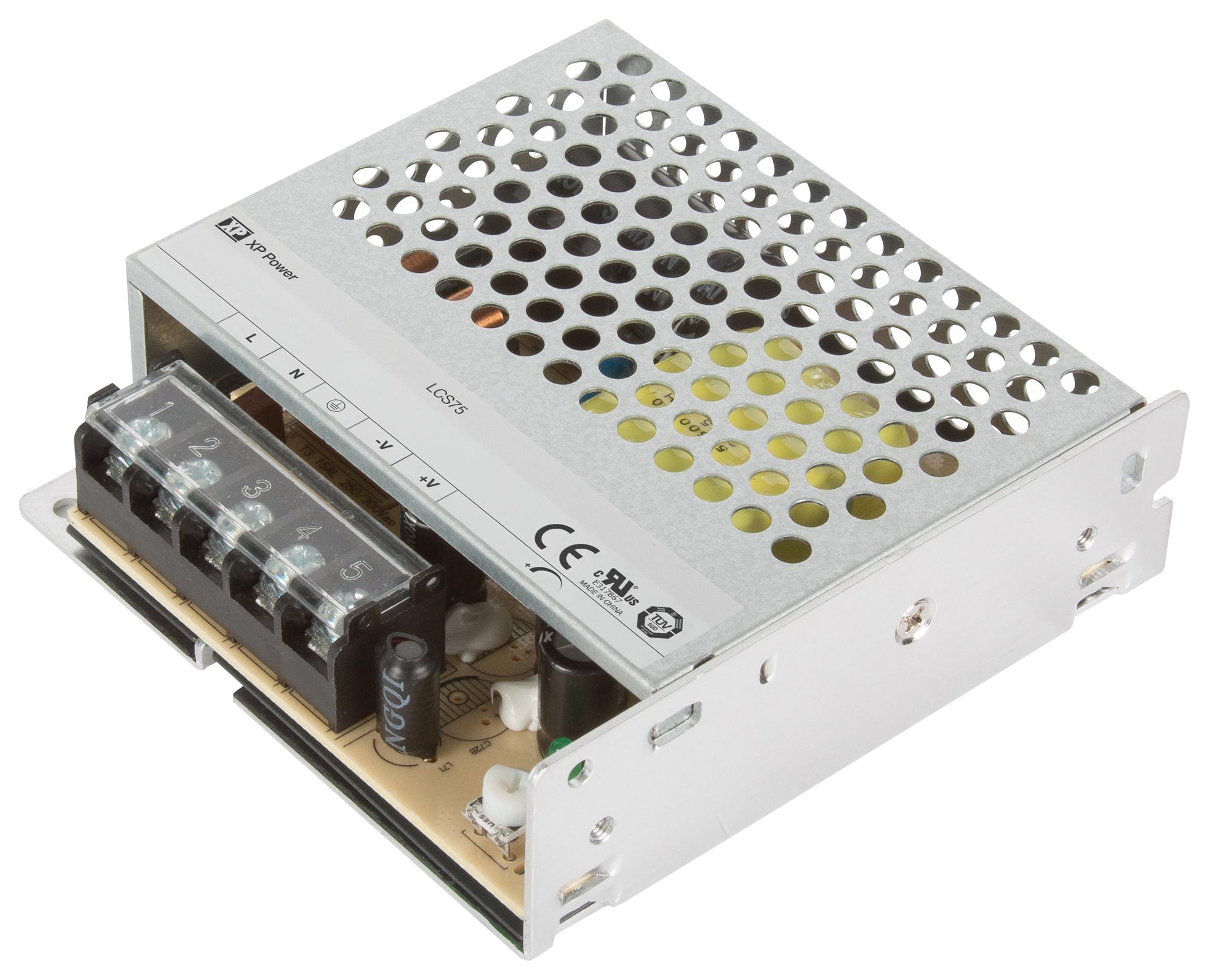 LCS75US15 POWER SUPPLY, AC-DC, 15V, 5A XP POWER