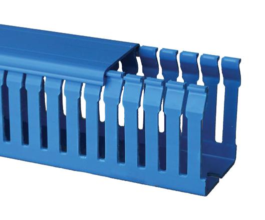 104760024Y NARROW SLOT DUCT, PVC, BLUE, 42X20MM BETADUCT