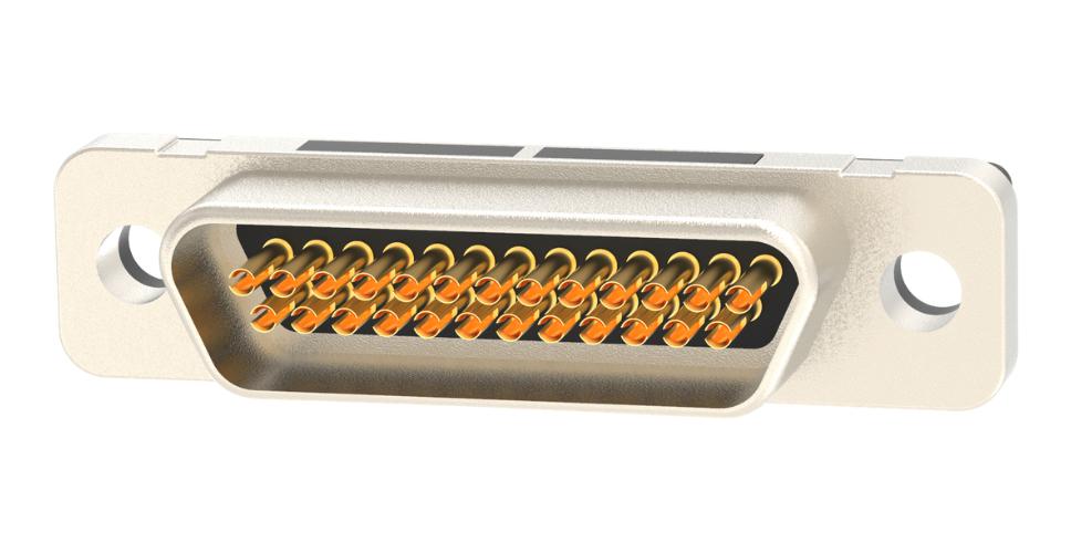 580-M25-203L001 MICRO-D SUB CONN, RCPT, 25POS/SOLDER CUP NORCOMP