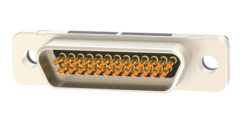 580-M25-213L002 MICRO-D SUB CONN, RCPT, 25POS, SOLDER NORCOMP