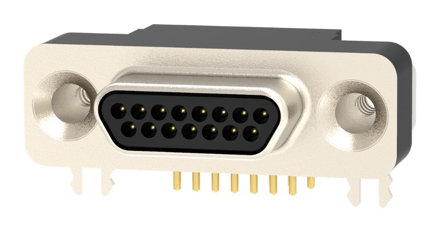 581-M15-113L461 MICRO-D SUB CONN, R/A PLUG, 15POS/SOLDER NORCOMP