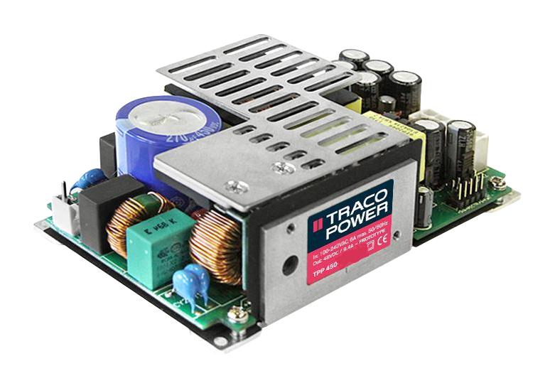 TPP 450-124BA-M POWER SUPPLY, AC-DC, 24V, 13.3A TRACO POWER