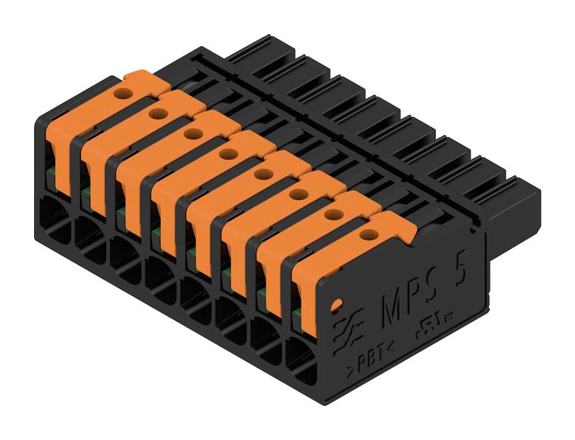 2741620000 TERMINAL BLOCK, PLUGGABLE, 8POS, 14AWG WEIDMULLER