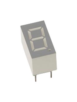 HDSP-H3G1 LED 7-SEG DISPLAY, 9.144MM, GREEN, 5MCD BROADCOM