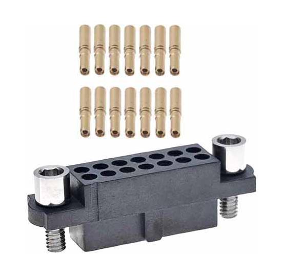 M80-4815005 CONNECTOR, RCPT, 50POS, 2ROW, CRIMP HARWIN