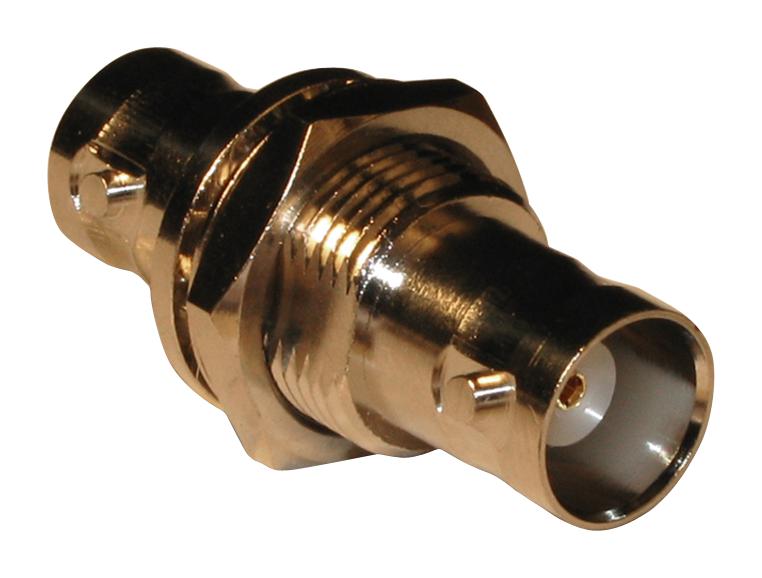 112437 RF ADAPTER, BNC JACK-JACK, 50 OHM AMPHENOL RF