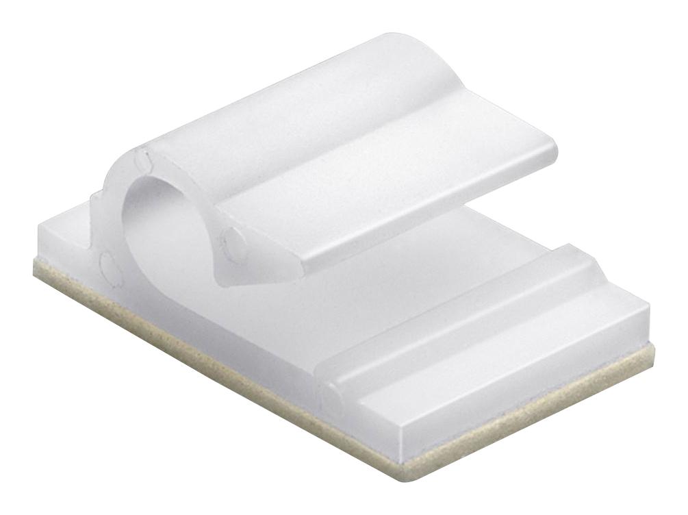 523210000 CABLE CLIP, NYLON 6.6, 7.9MM, NATURAL WURTH ELEKTRONIK