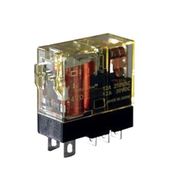 RJ2S-CLD-D24 POWER RELAY, DPDT, 24VDC, 8A, SOCKET IDEC