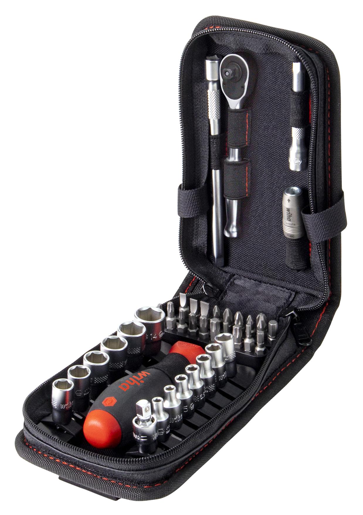 44684 NUT DRIVER AND BIT SET, 40PC WIHA