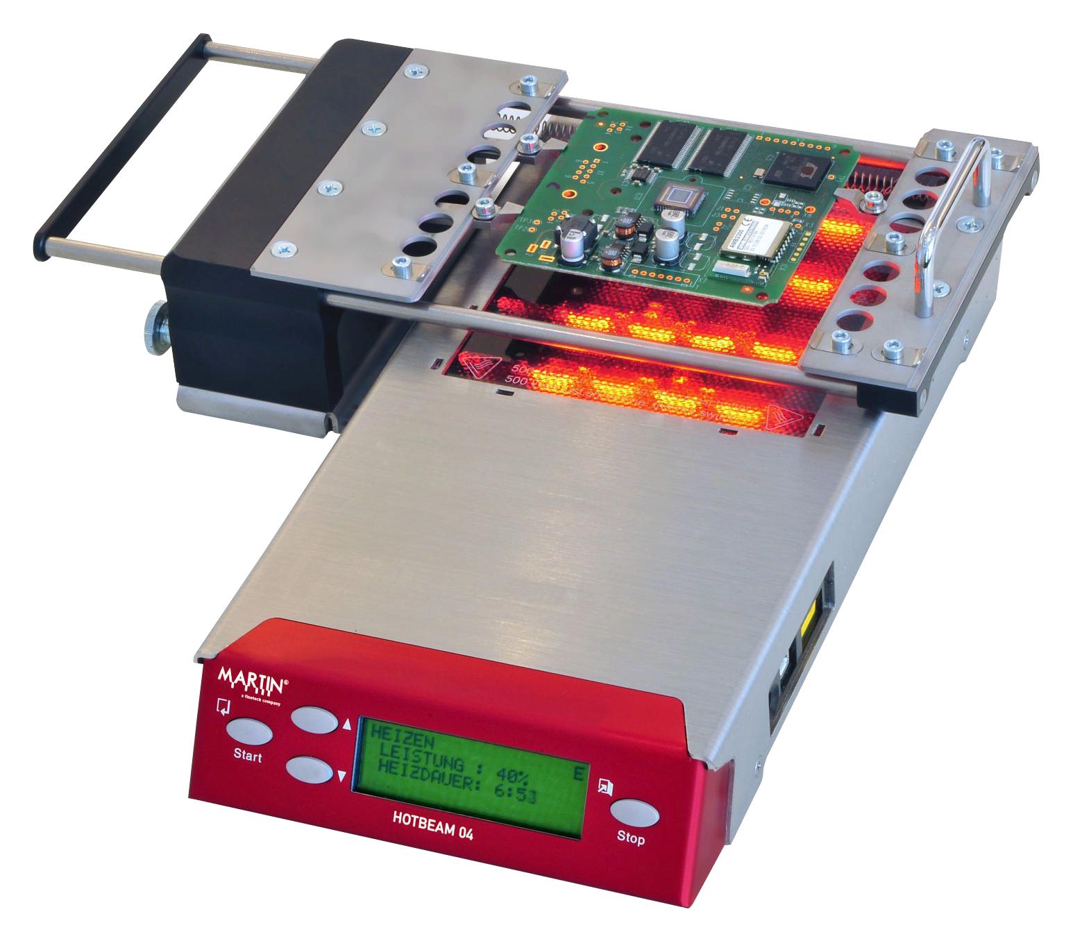 HB00.1005 TABLE MOUNT FRAME, 500W IR UNDER HEATER MARTIN SMT