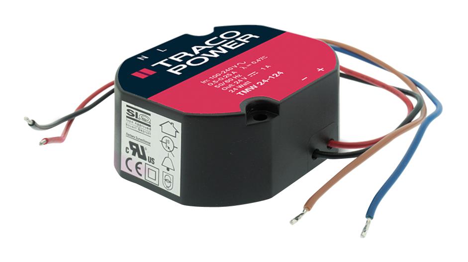 TMW 24-112 POWER SUPPLY, AC-DC, 12V, 2A TRACO POWER