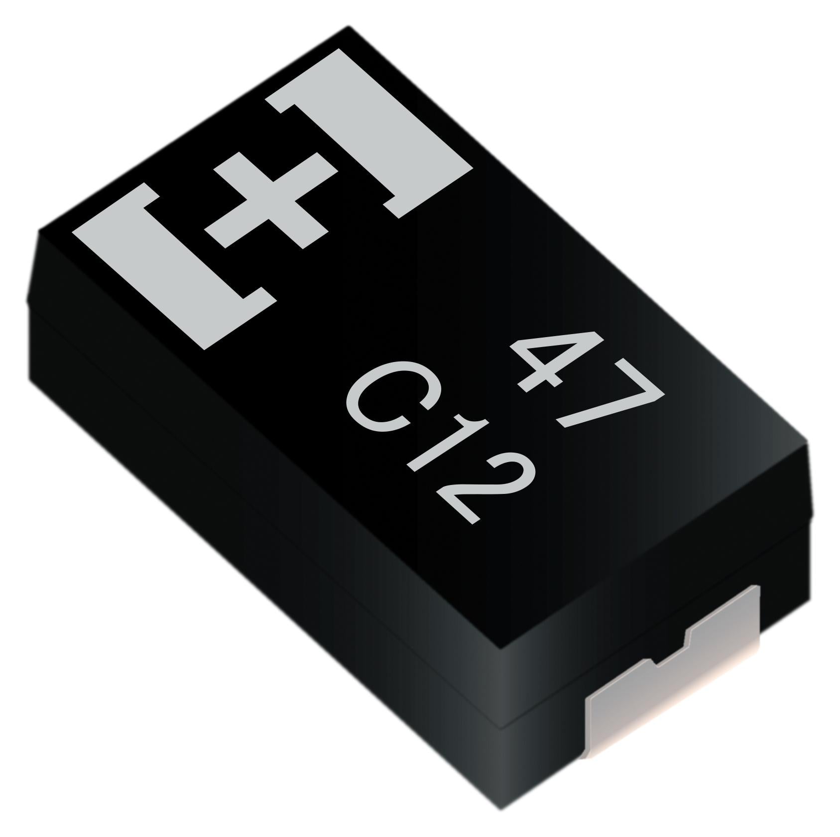 16TQC47MBD CAP, 47UF, 16V, TANT, POLYMER, CASE D PANASONIC