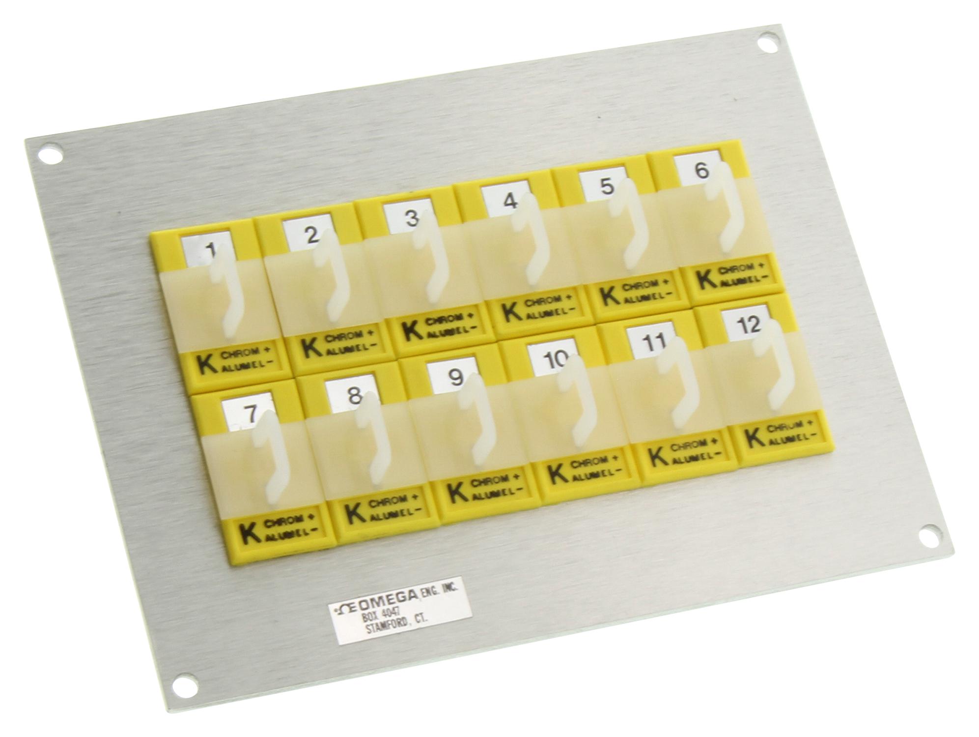 MJP2-12-K THERMOCOUPLE CONNECTOR, RCPT, TYPE K OMEGA