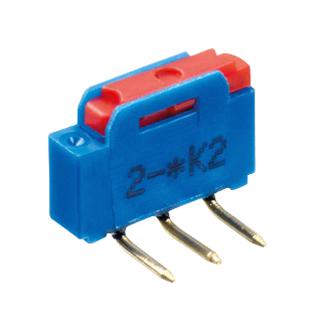 NK236W SLIDE SWITCH, SPDT, 0.5A, 12V, THT APEM