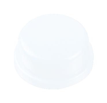 U5557 SWITCH CAP, IVORY, TACTILE APEM