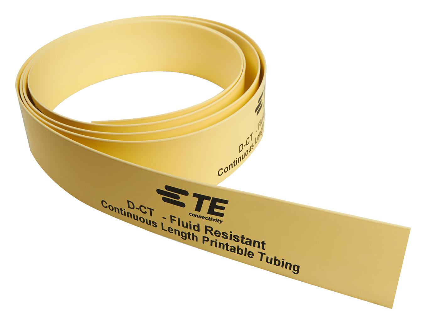 EL8092-000 HEAT-SHRINK TUBING, 3:1, 3.2MM, YELLOW TE CONNECTIVITY