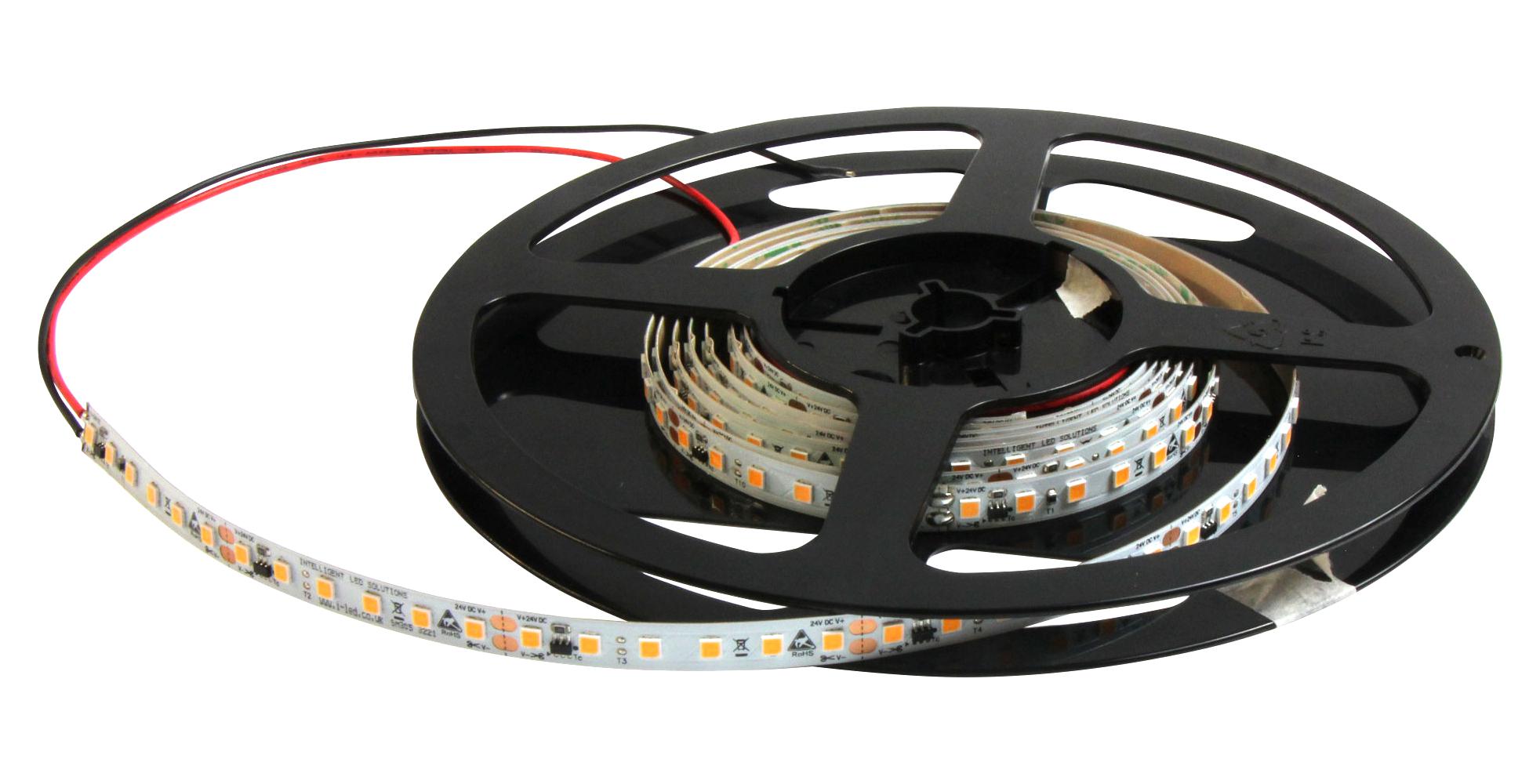 ILX-EE12-HW10-5000-CR221 LED STRIP LIGHT, HOT WHT, 60.5W, 24V, 5M INTELLIGENT LED SOLUTIONS