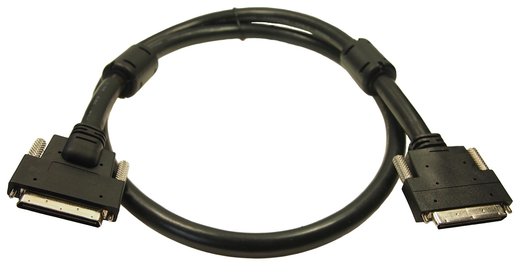 MCP720501 CABLE ASSY, VHDCI PLUG-PLUG, 1M, BLACK MULTICOMP PRO
