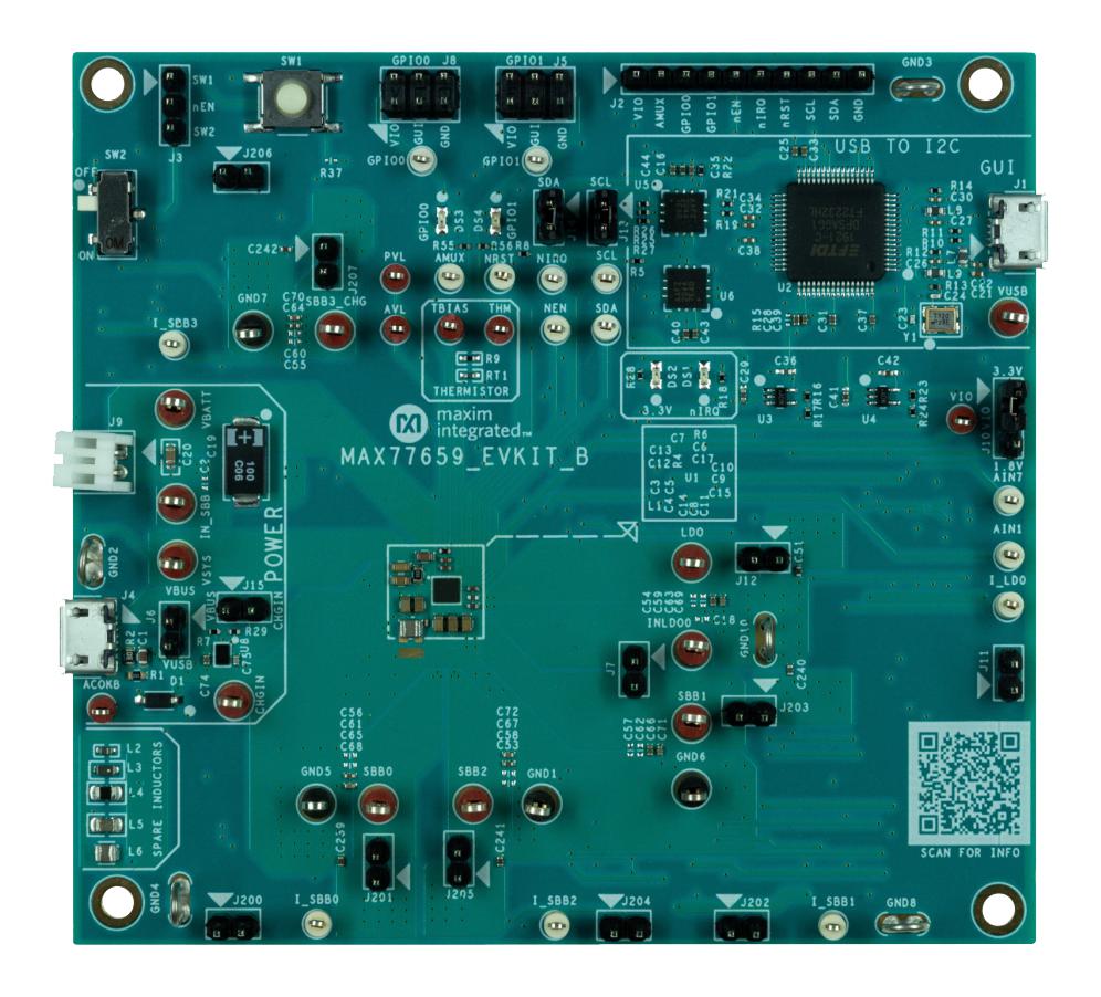 MAX77659EVKIT# EVAL KIT, BUCK-BOOST REGULATOR MAXIM INTEGRATED / ANALOG DEVICES