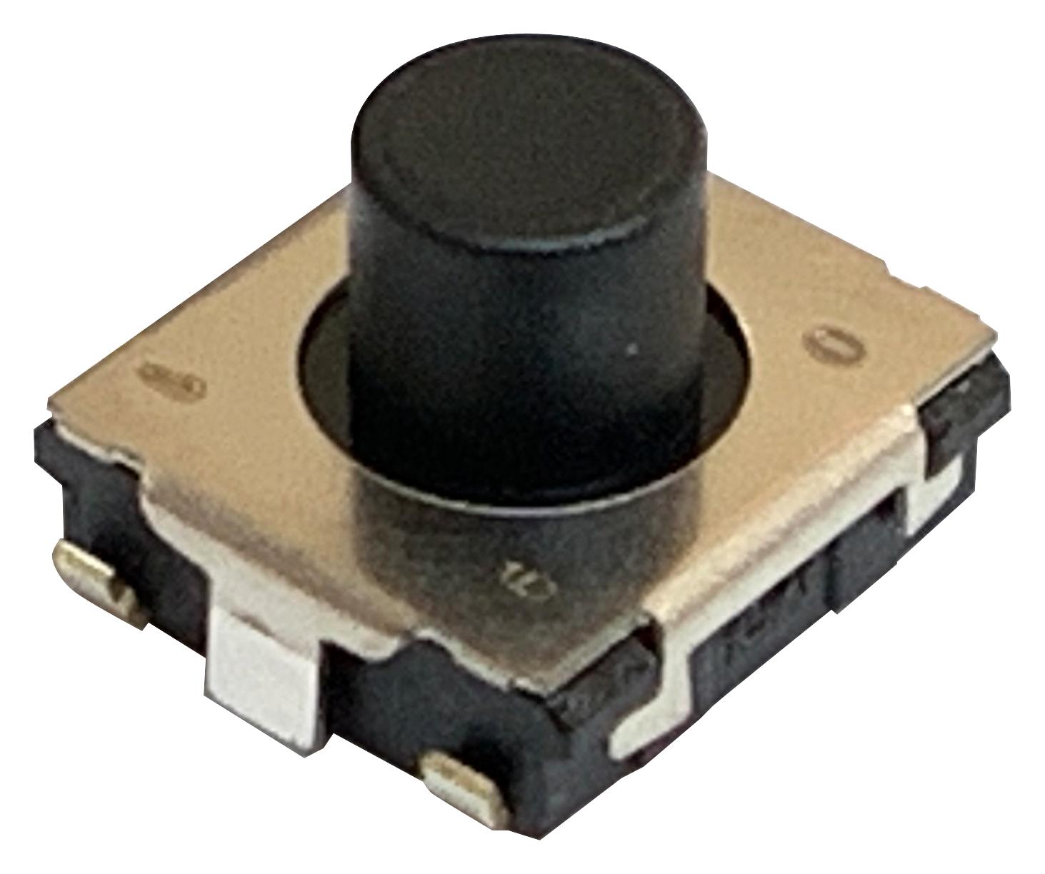 EVPBT1J4A000 TACTILE SWITCH, 0.02A, 15VDC, 50GF, SMD PANASONIC