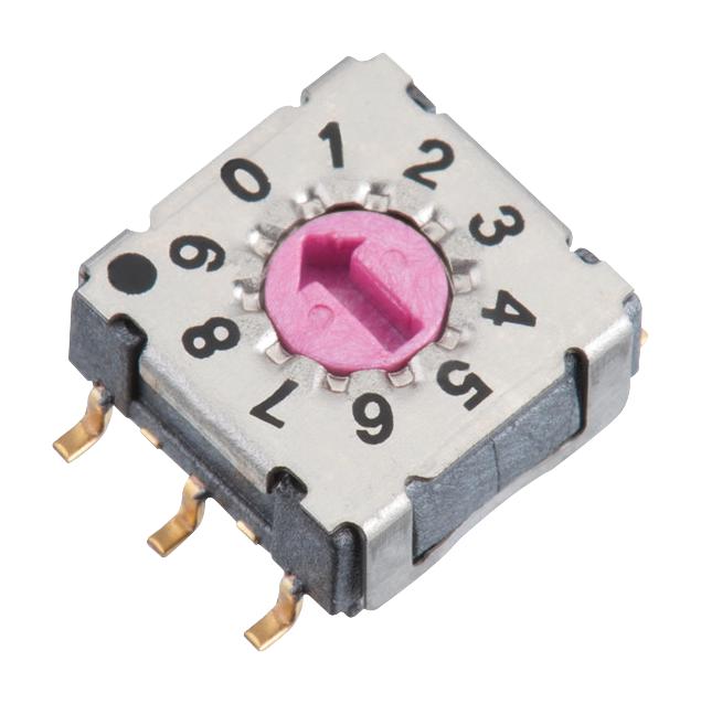 428542320817 ROTARY CODED SW, HEX COMP, 0.1A, 42VDC WURTH ELEKTRONIK