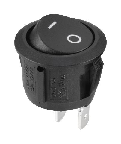 471002268142 ROCKER SWITCH, SPST, 20A, 14VDC, PANEL WURTH ELEKTRONIK
